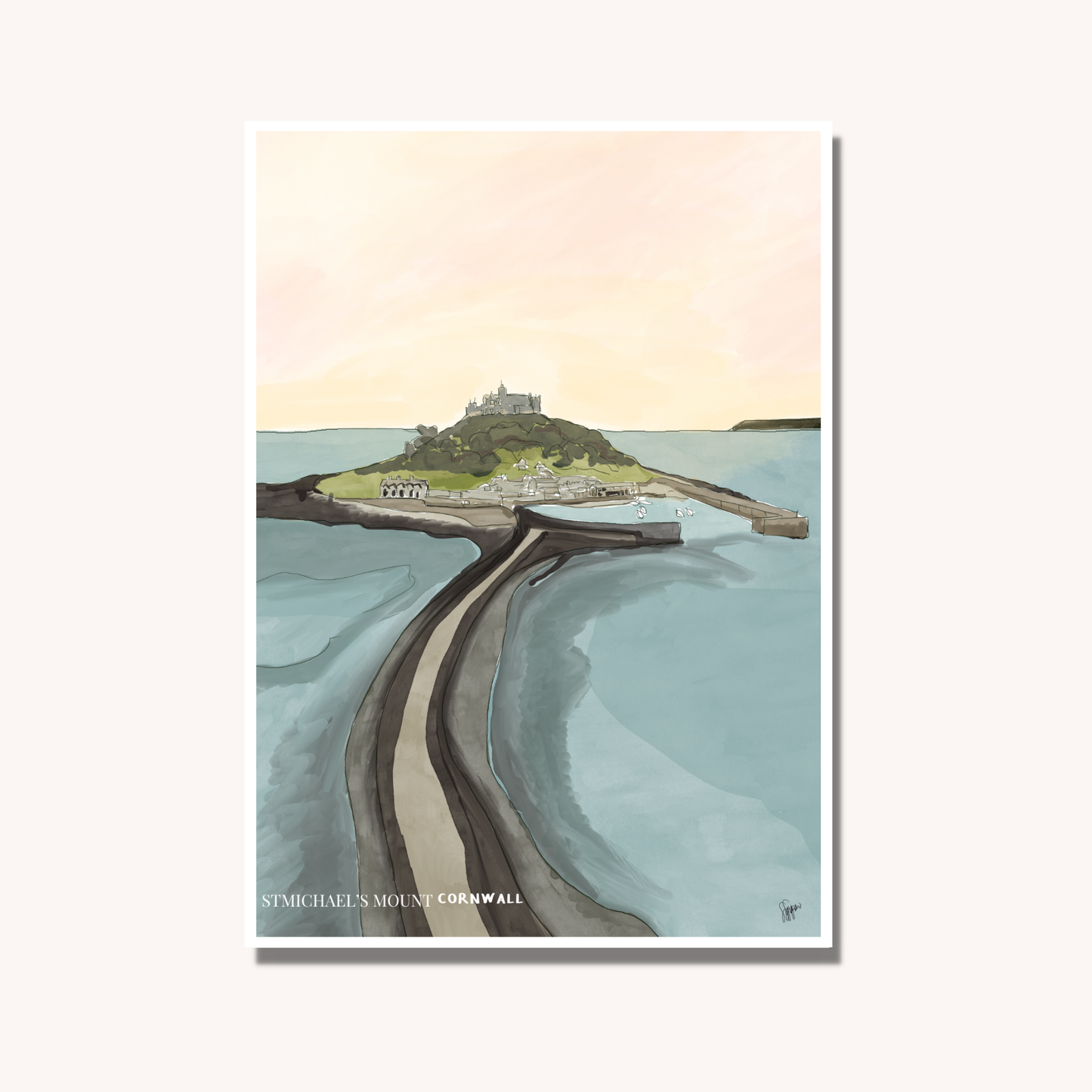 St Michael’s Mount Cornwall Art Print