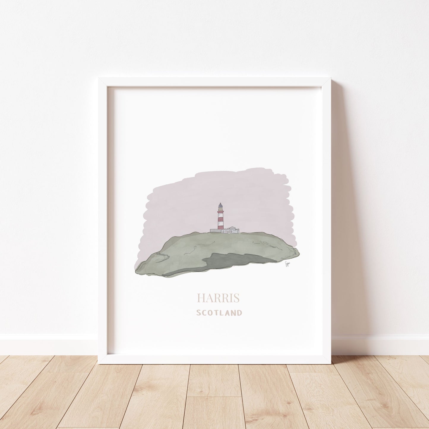 Harris Scotland Art Print