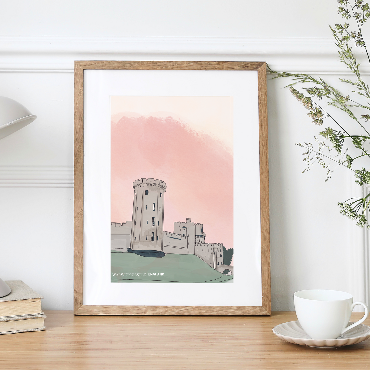 Warwick Castle Art Print –