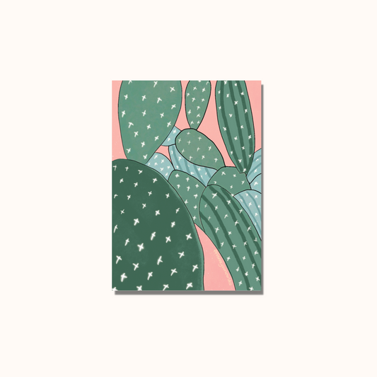Cacti Field Print