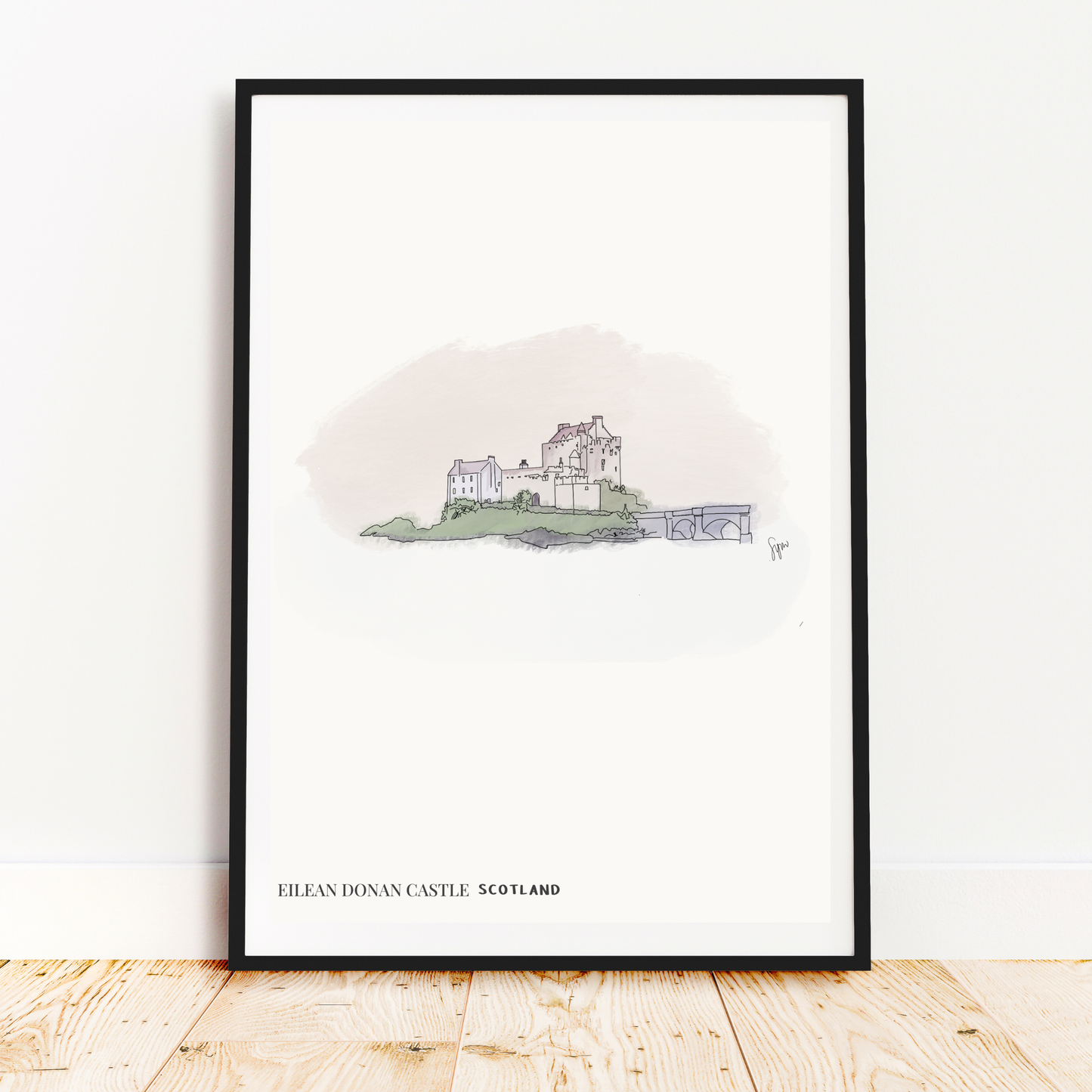 Eilean Donan Castle Art Print