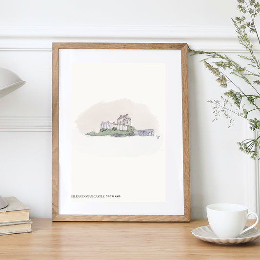 Eilean Donan Castle Art Print