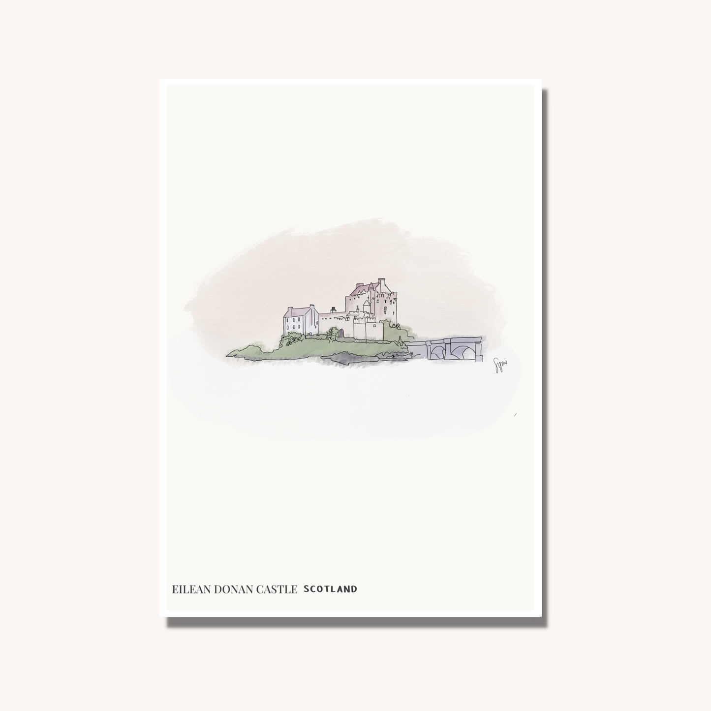 Eilean Donan Castle Art Print