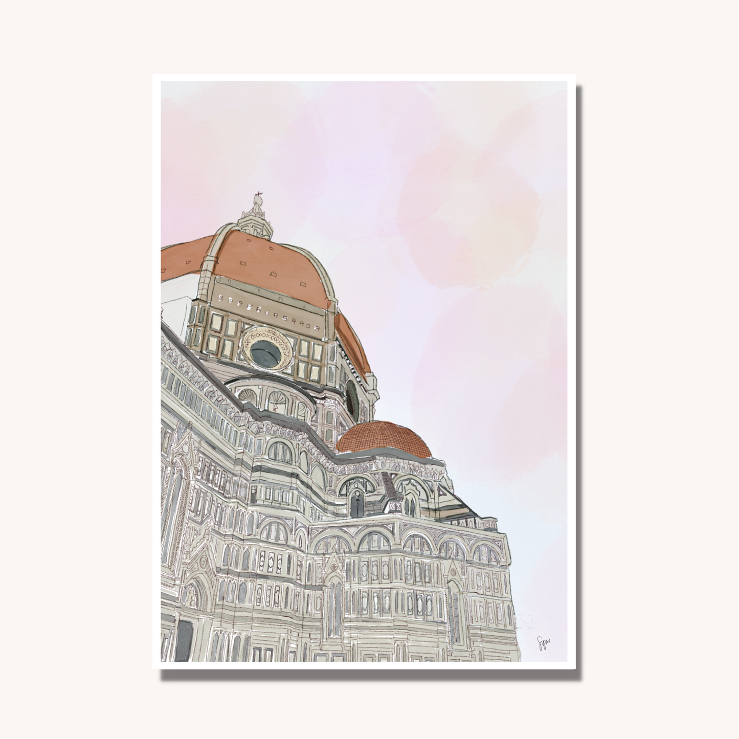 Florence Cathedral Wall Art Print