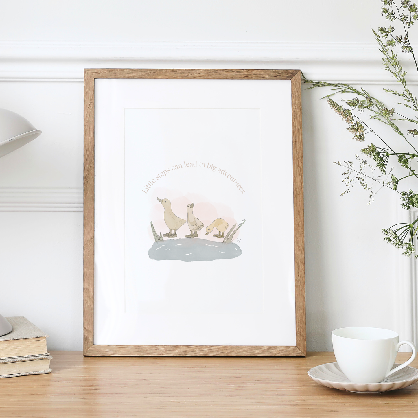 Little Steps Can Lead to Big Adventures Print