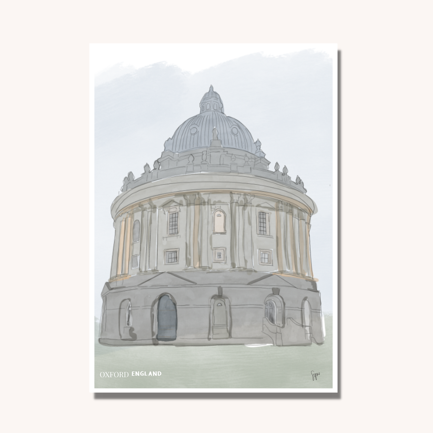 Oxford Radcliffe Camera Wall Art Print