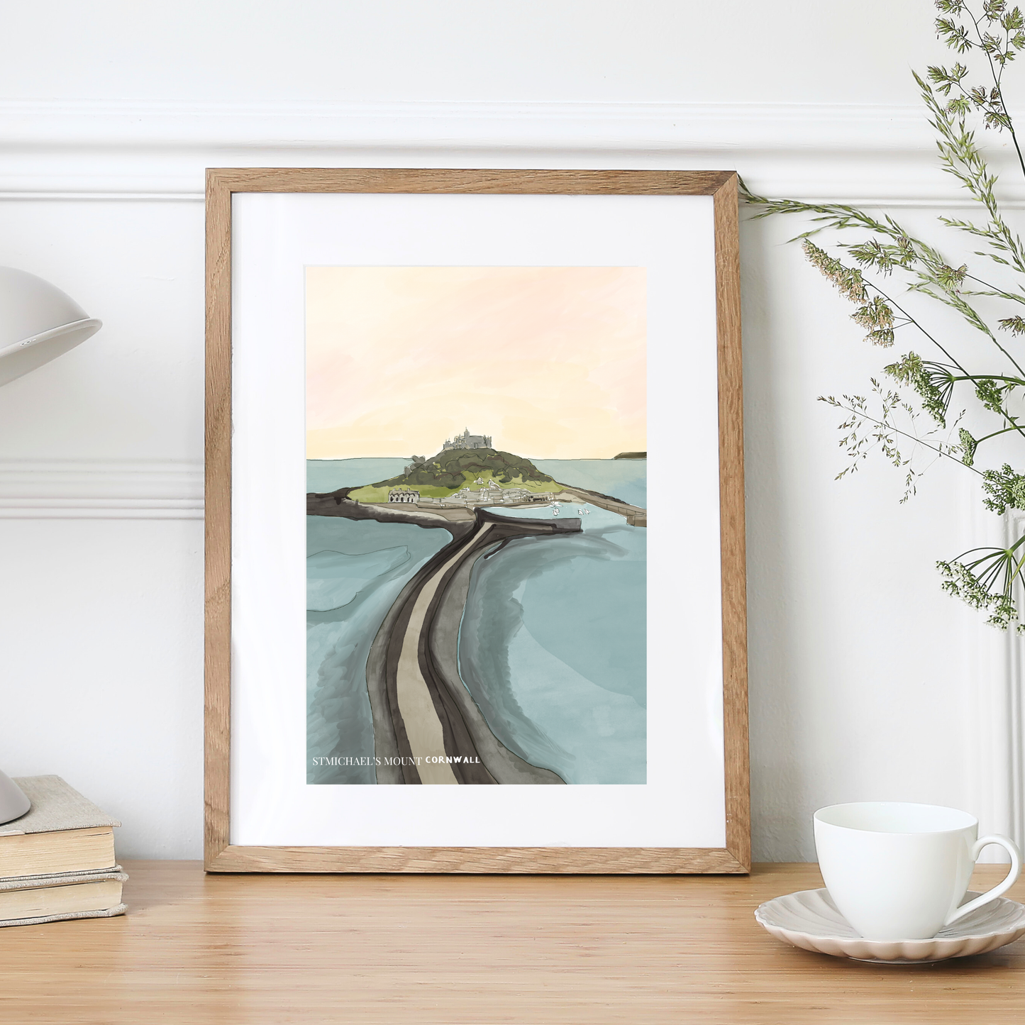 St Michael’s Mount Cornwall Art Print