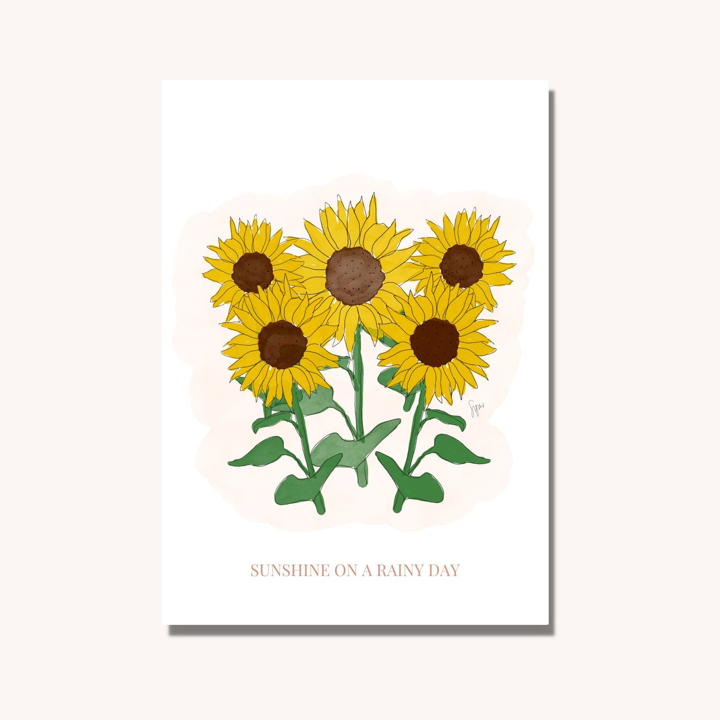 Sunflowers in Bloom