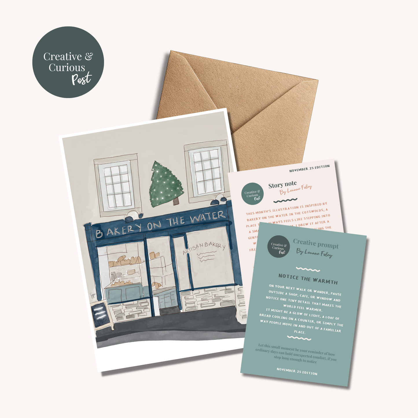 Creative & Curious Post - Monthly Art Print Subscription