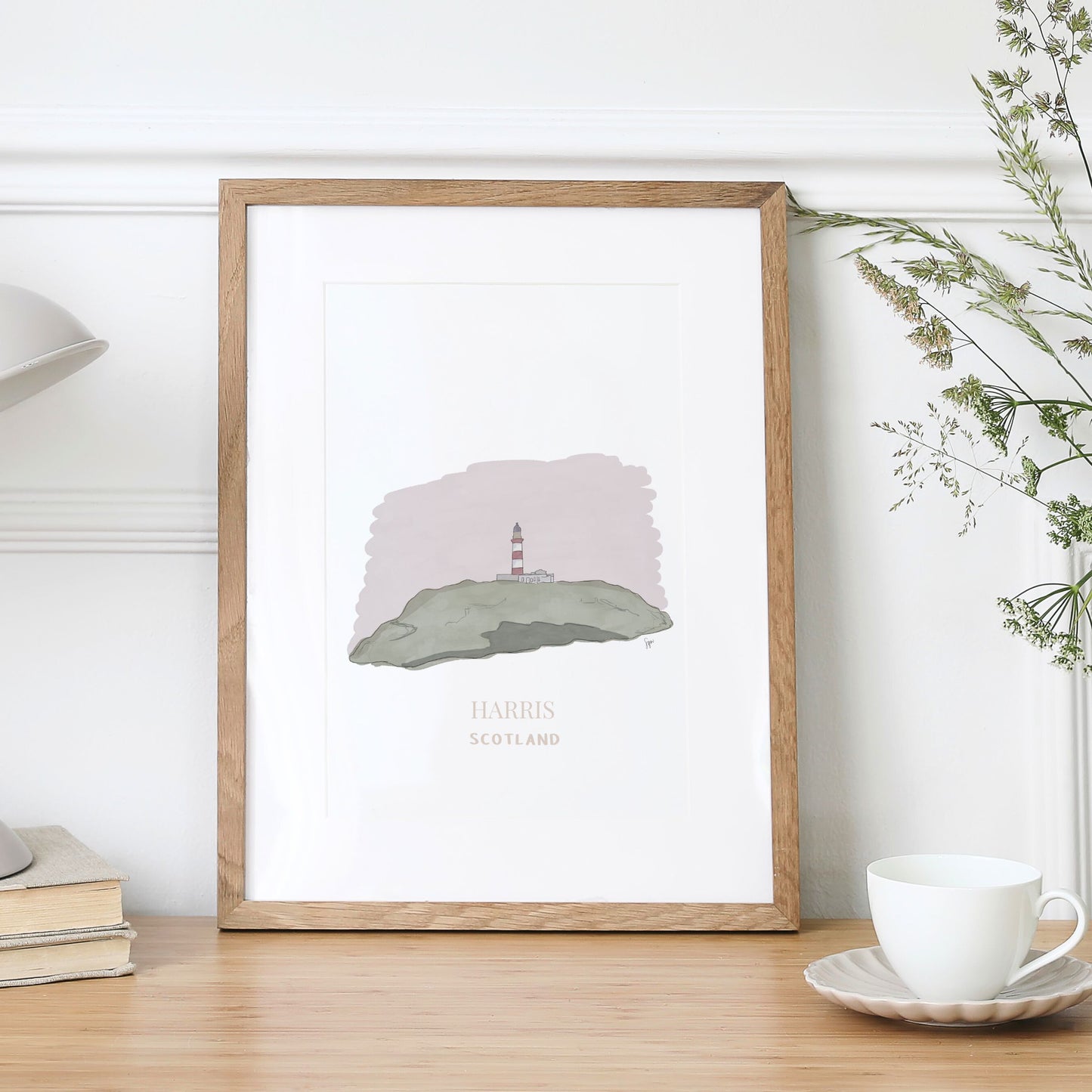 Harris Scotland Art Print
