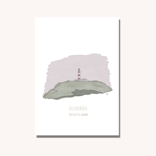 Harris Scotland Art Print