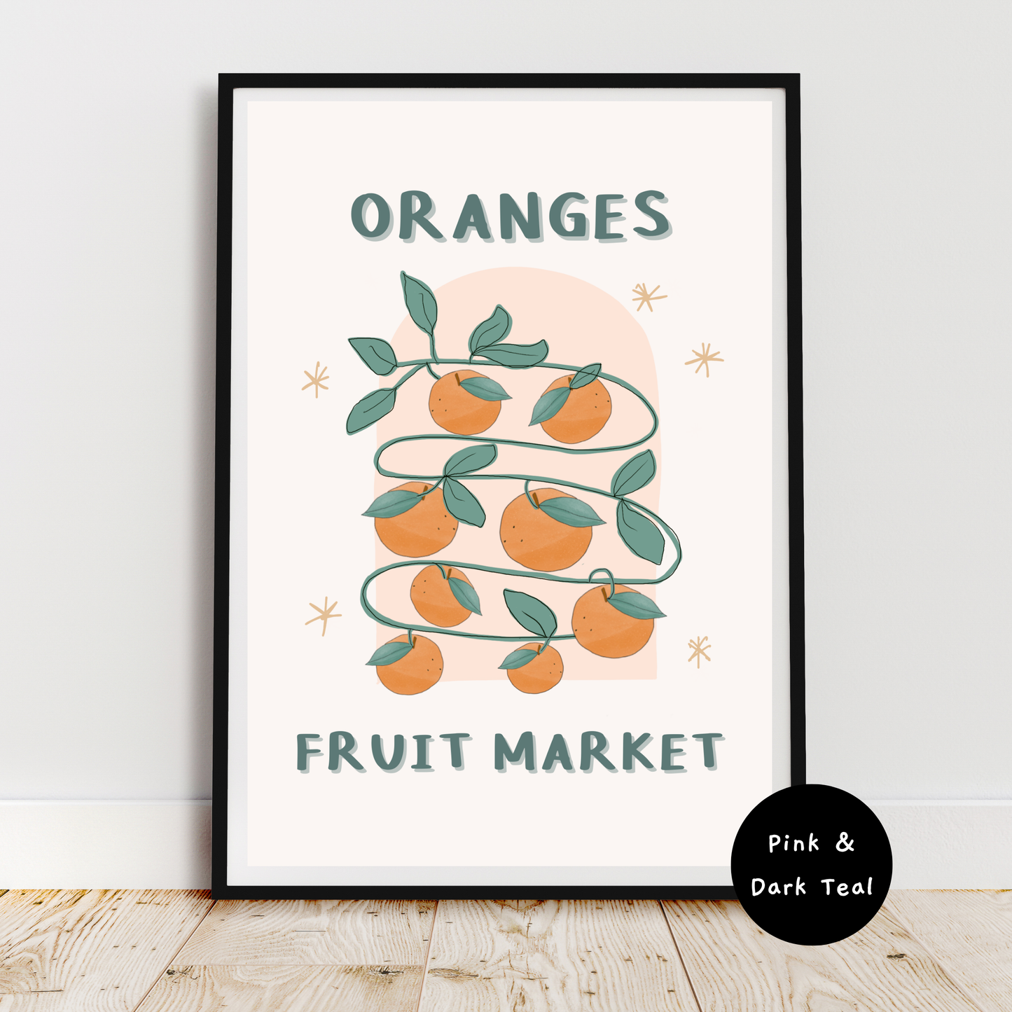 Oranges Fruit Market Inspired
