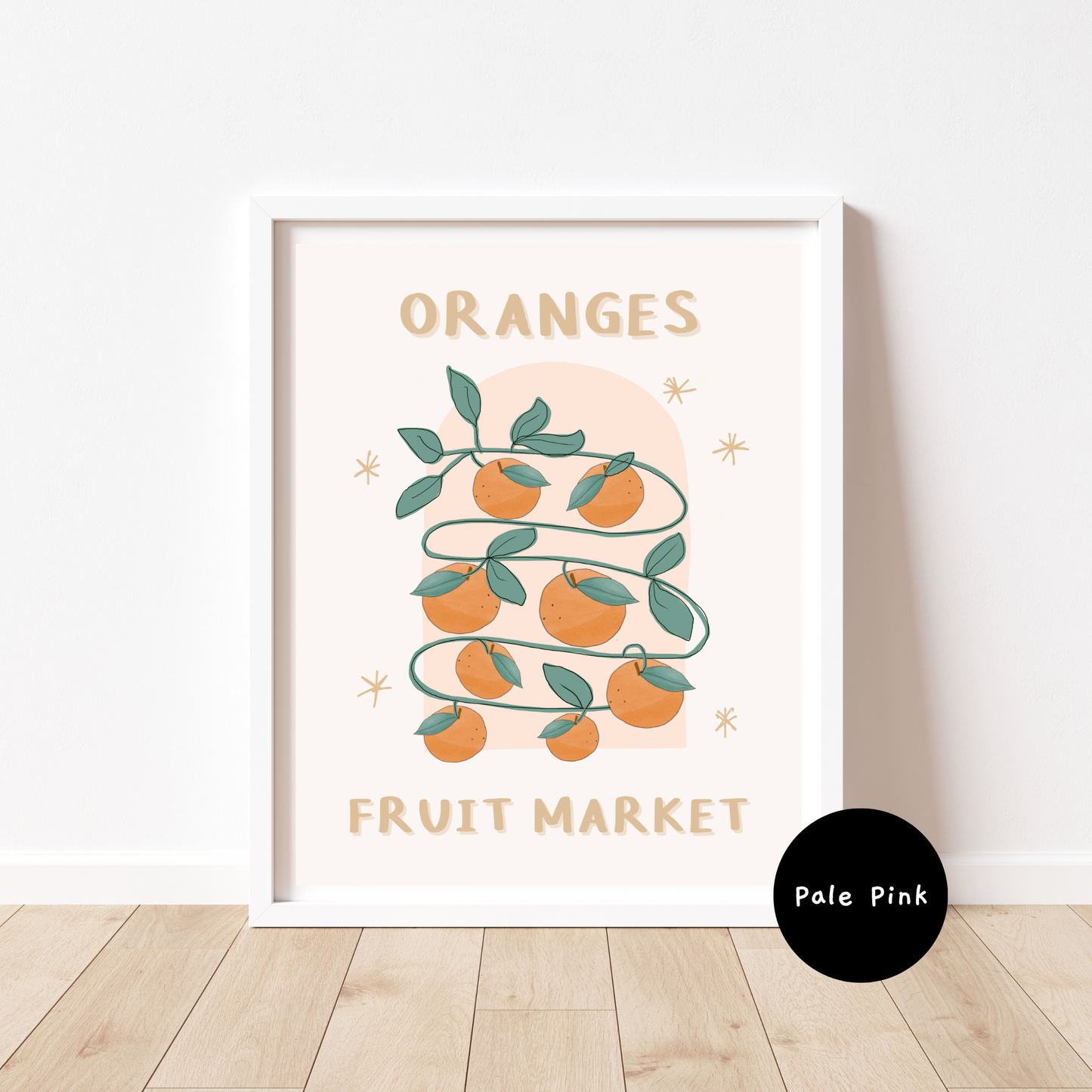 Oranges Fruit Market Inspired