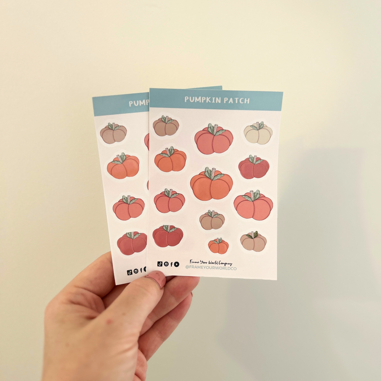 Pumpkin Patch Sticker Sheet