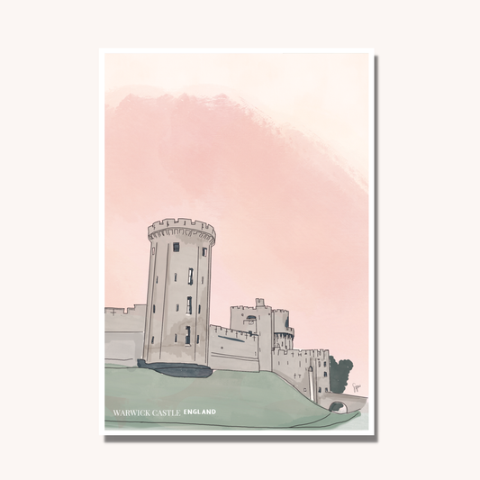 Warwick Castle Art Print - English Heritage Wall Art