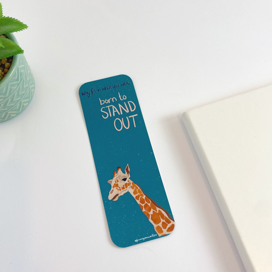Giraffe Bookmark