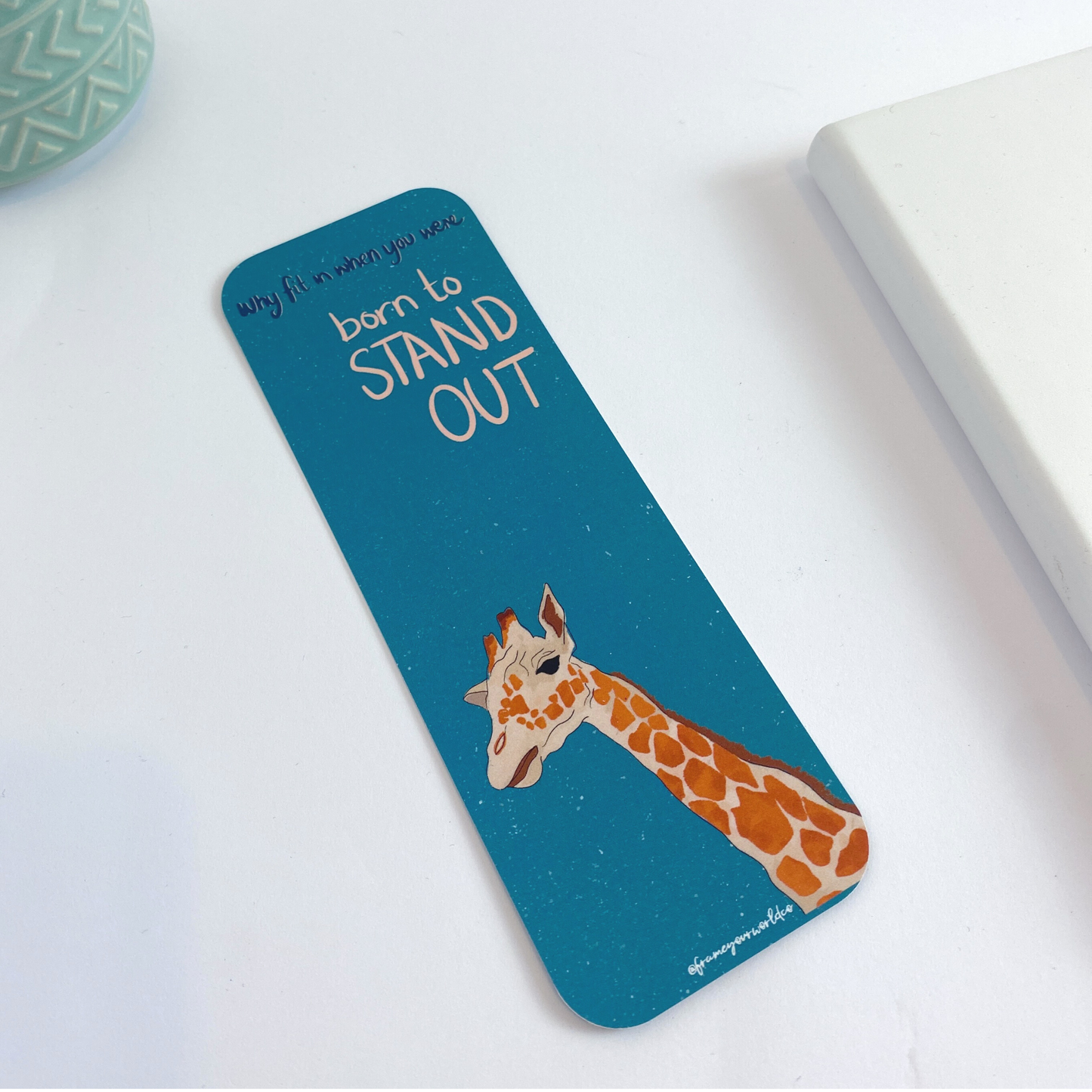 Giraffe Bookmark