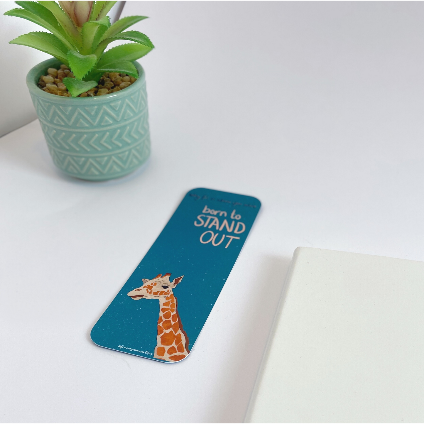 Giraffe Bookmark